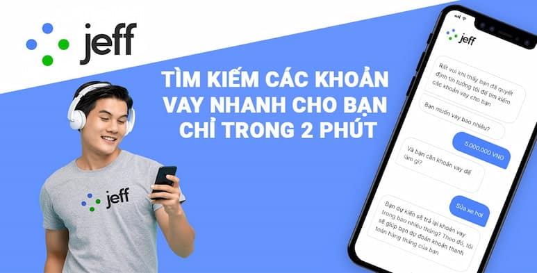 Jeff- vay 10 triệu trả góp 12 tháng