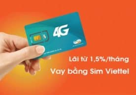 vay tiền theo sim viettel chính chủ