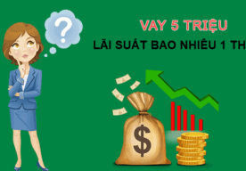 vay 5 triệu lãi suất bao nhiêu 1 tháng?
