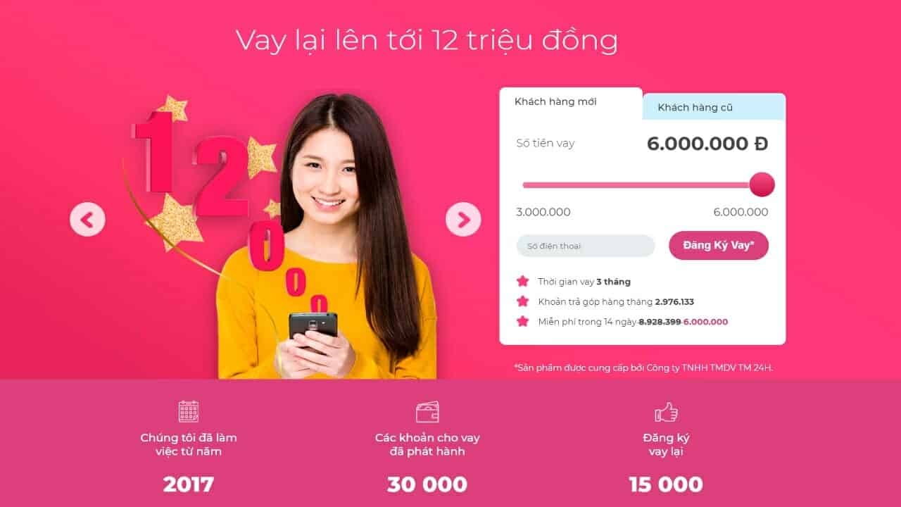 dịch vụ vay tiền hỗ trợ nợ xấu