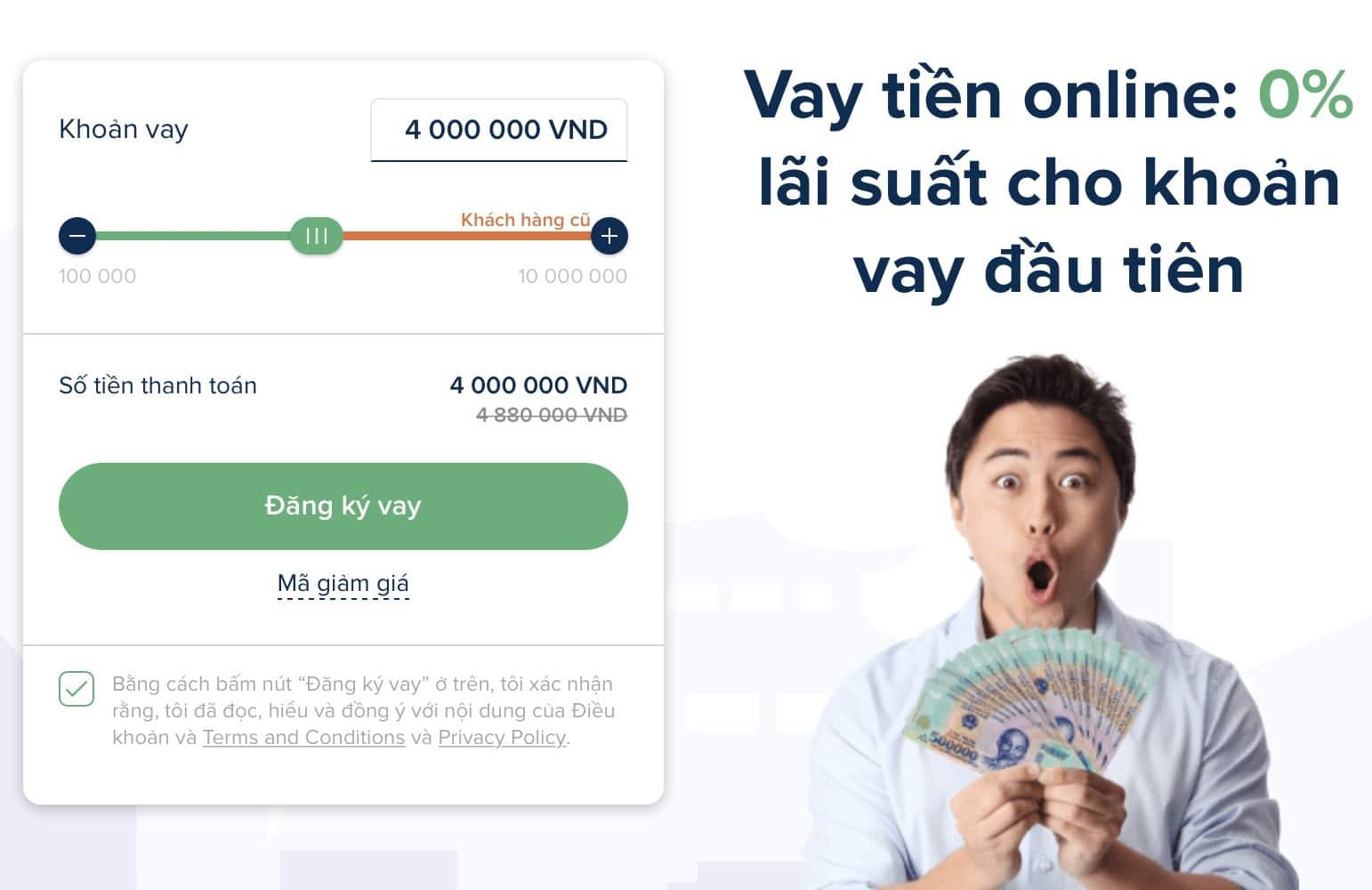 dịch vụ vay tiền hỗ trợ nợ xấu